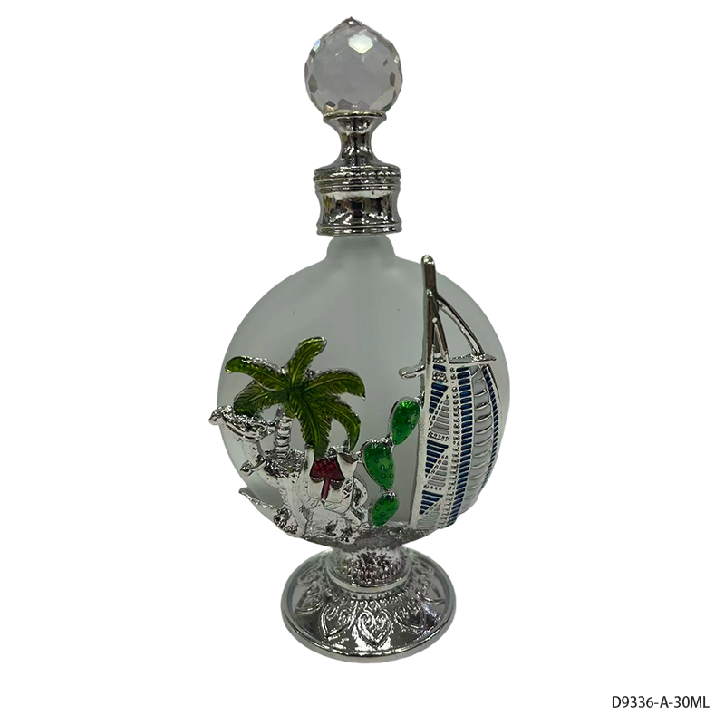 4pcs Crystal Perfume Essential Oil Bottle 30ml D9336A 4pcs كريستال عطر زجاجة الزيوت الأساسية 30 مل D9336A