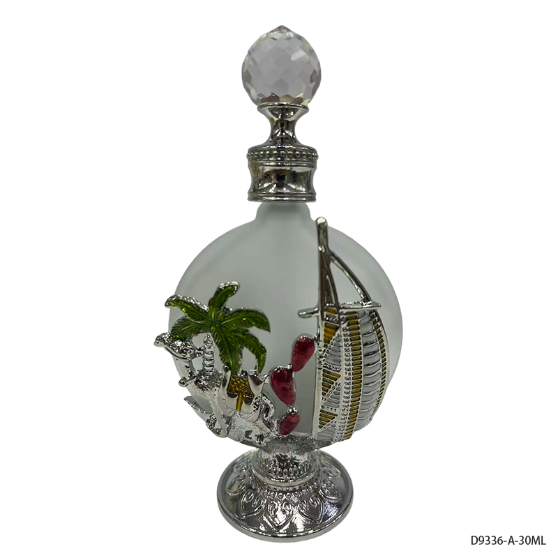 4pcs Crystal Perfume Essential Oil Bottle 30ml D9336A 4pcs كريستال عطر زجاجة الزيوت الأساسية 30 مل D9336A