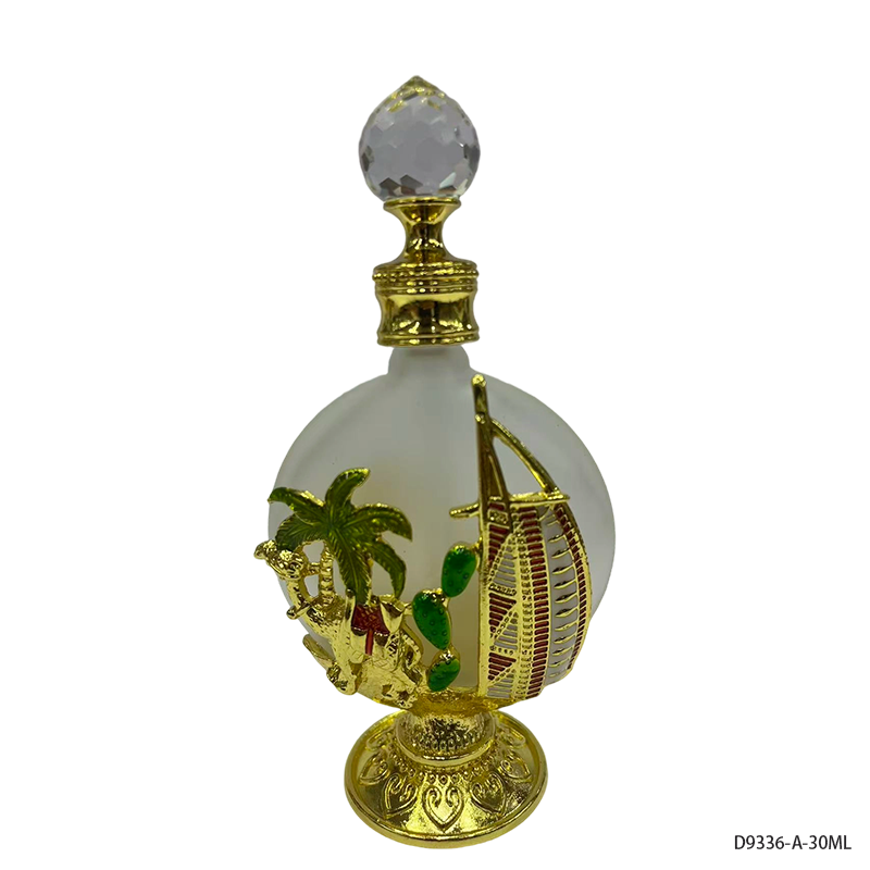 4pcs Crystal Perfume Essential Oil Bottle 30ml D9336A 4pcs كريستال عطر زجاجة الزيوت الأساسية 30 مل D9336A