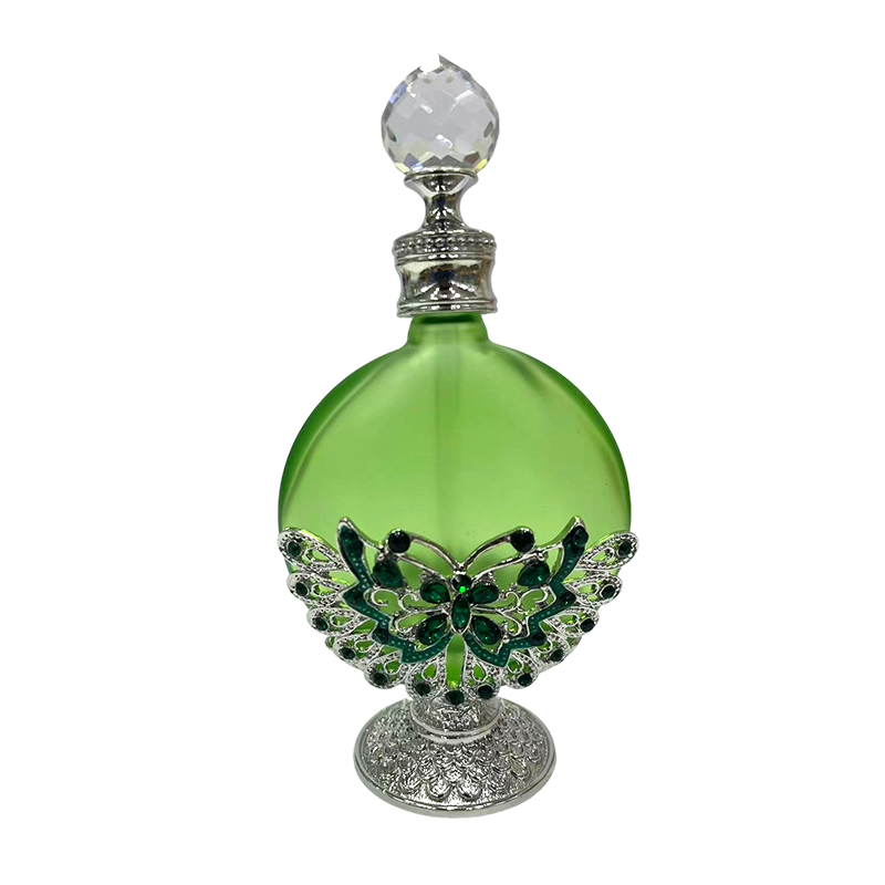 4pcs Crystal Perfume Essential Oil Bottle 30ml D9362 4pcs كريستال عطر زجاجة الزيوت الأساسية 30 مل D9362