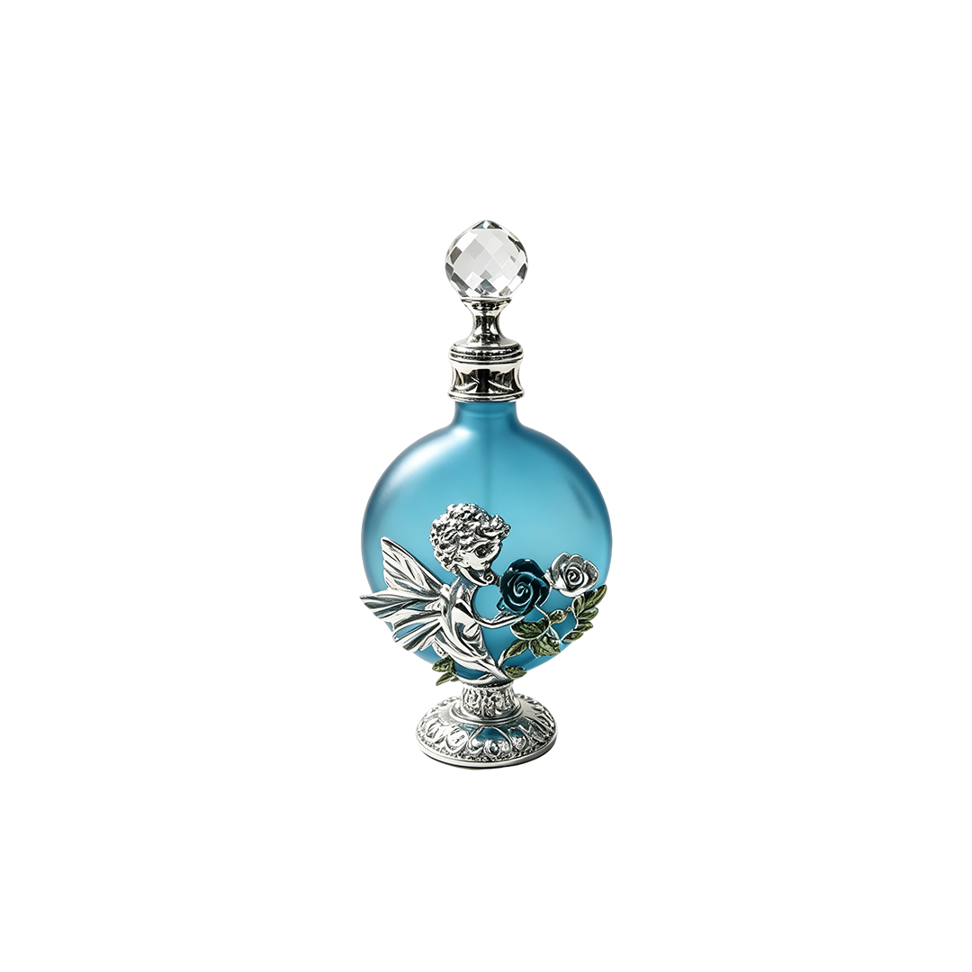 4pcs Crystal Perfume Essential Oil Bottle 30ml D9341 4pcs كريستال عطر زجاجة الزيوت الأساسية 30 مل D9341