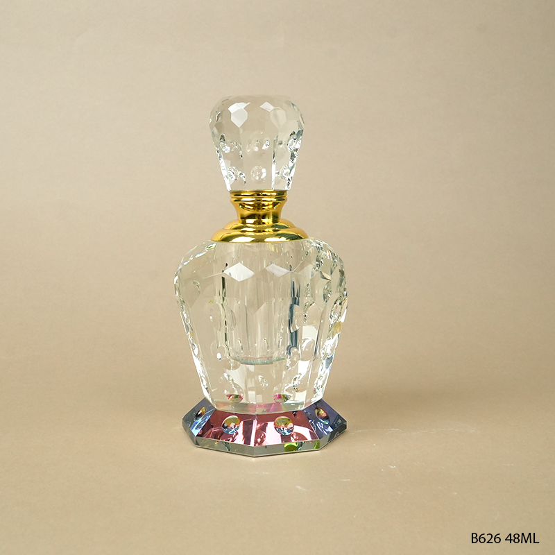 1pcs Crystal Perfume Essential Oil Bottle 48ml B626 1pcs كريستال عطر زجاجة الزيوت الأساسية 48 مل B626