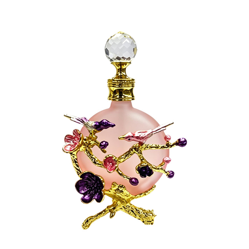 4pcs Crystal Perfume Essential Oil Bottle 30ml D9314 4pcs كريستال عطر زجاجة الزيوت الأساسية 30 مل D9314