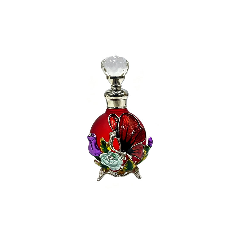 4pcs Crystal Perfume Essential Oil Bottle 25ml D9334 4pcs كريستال عطر زجاجة من الزيوت الأساسية 25 مل D9334