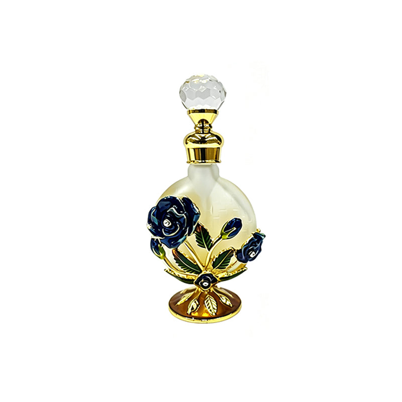 4pcs Crystal Perfume Essential Oil Bottle 10ml D9326 4pcs كريستال عطر زجاجة الزيوت العطرية 10 مل D9326