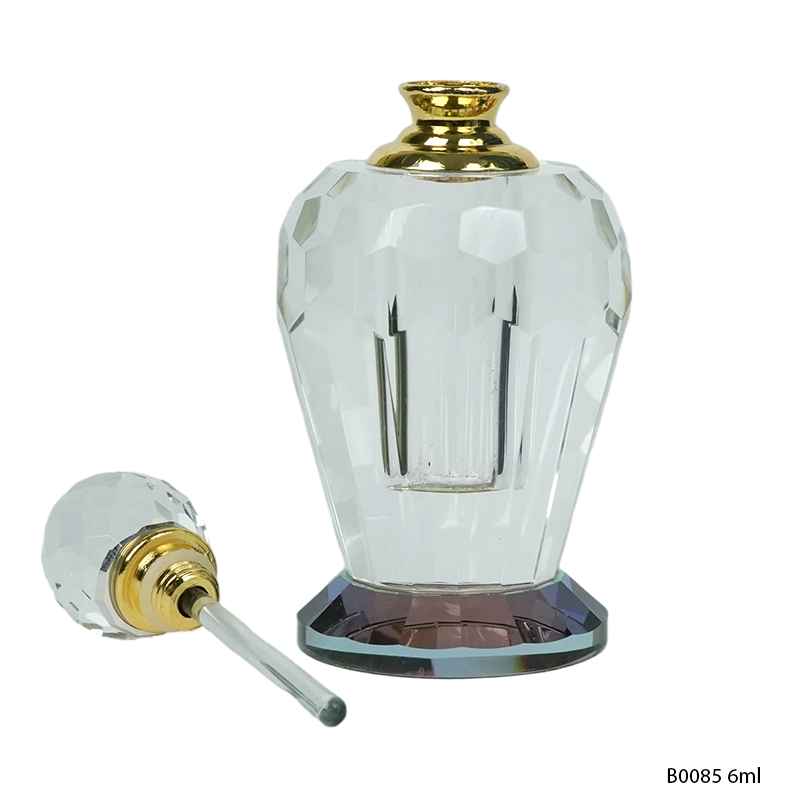 1pcs Crystal Perfume Essential Oil Bottle 6ml B0085 1 قطعة زجاجة عطر زيت أساسي بلوري 6 مل B0085
