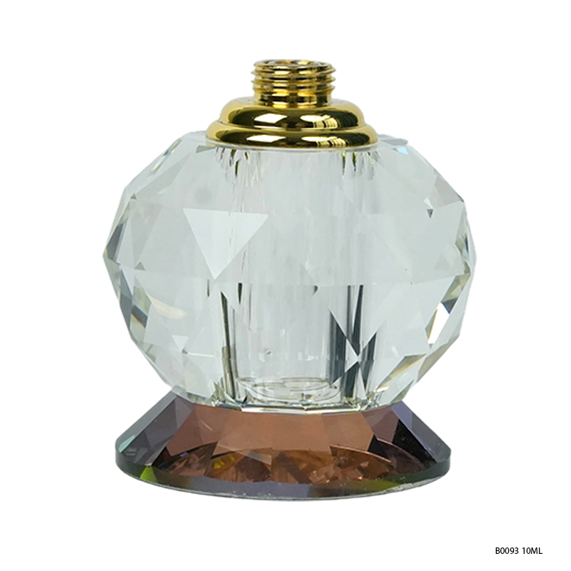 1pcs Crystal Perfume Essential Oil Bottle 10ml B0093 1 قطعة زجاجة عطر زيت أساسي بلورية 10 مل B0093