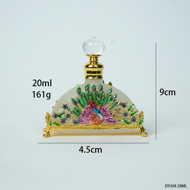 3pcs Crystal Perfume Essential Oil Bottle 20ml D9348 3pcs كريستال عطر زجاجة الزيوت العطرية 20 مل D9348