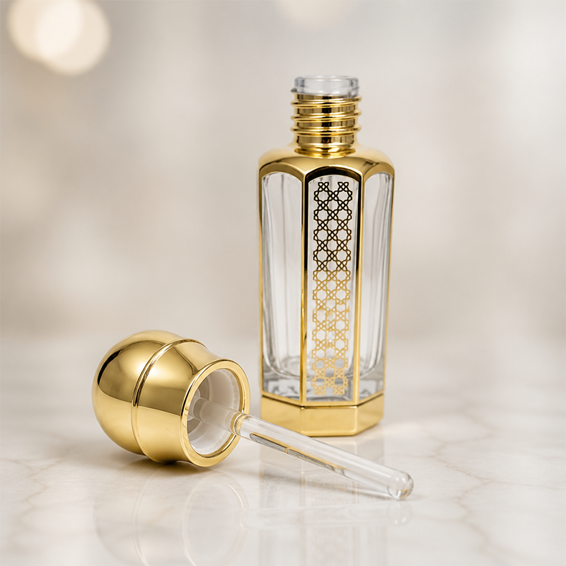3pcs Crystal Perfume Essential Oil Bottle 3ml+6ml+12ml A181 3pcs زجاجة الزيوت العطر الكريستال 3ml + 6ml + 12ml A181