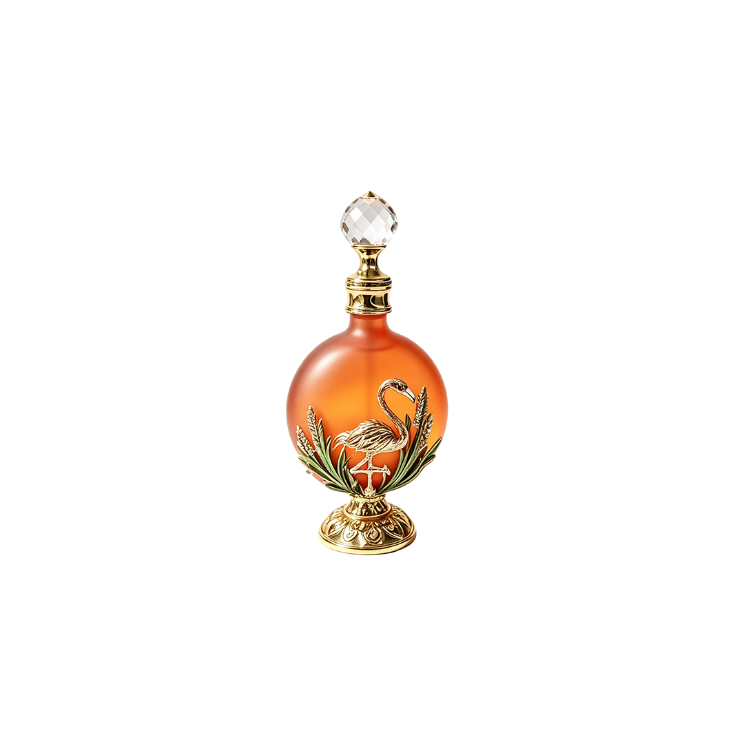 4pcs Crystal Perfume Essential Oil Bottle 30ml D9315 4pcs كريستال عطر زجاجة الزيوت الأساسية 30 مل D9315