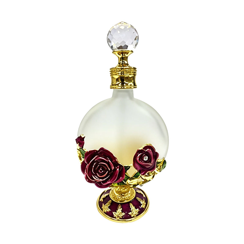 4pcs Crystal Perfume Essential Oil Bottle 30ml D9328 4pcs كريستال عطر زجاجة الزيوت الأساسية 30 مل D9328