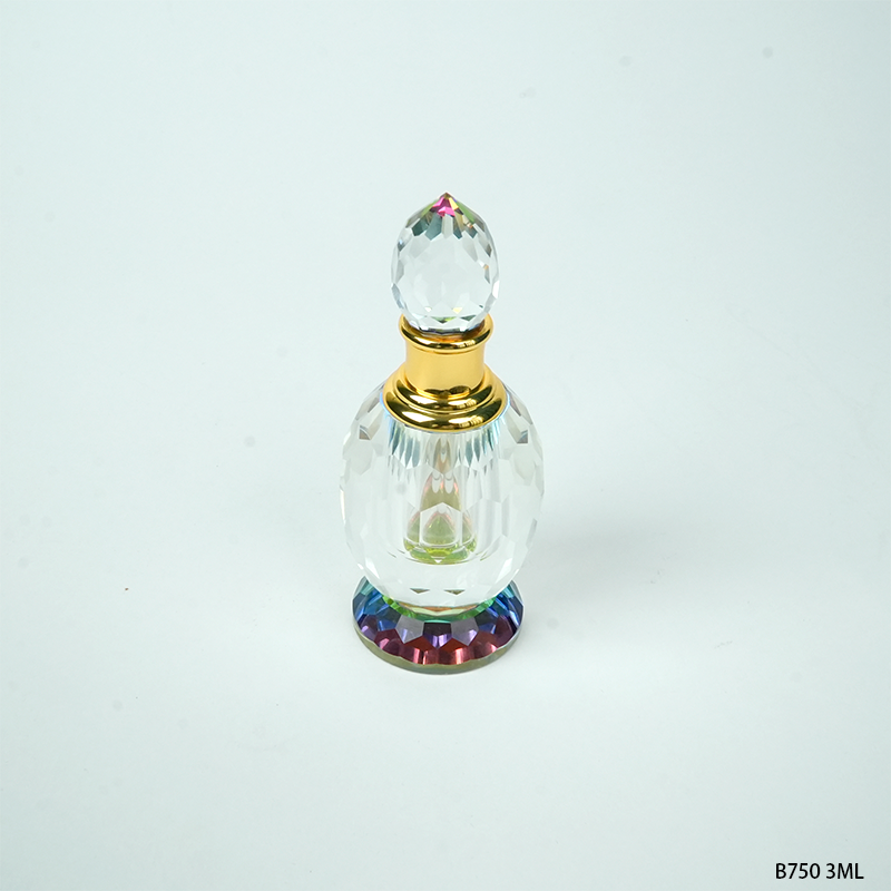 1pcs Crystal Perfume Essential Oil Bottle 3ml B750 1pcs كريستال عطر زجاجة الزيوت الأساسية 3ml B750