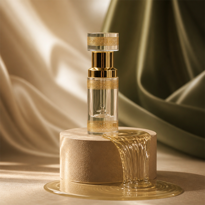 2pcs Crystal Essential Oil Bottle 3ml+6ml B786 زجاجة زيت كريستالية فارغة بسعة 6 مل، زجاجة عطور زيتية فارغة، زجاجة عطر زيتية قابلة لإعادة التعبئة، زجاجة زيت بسعة 6 مل.