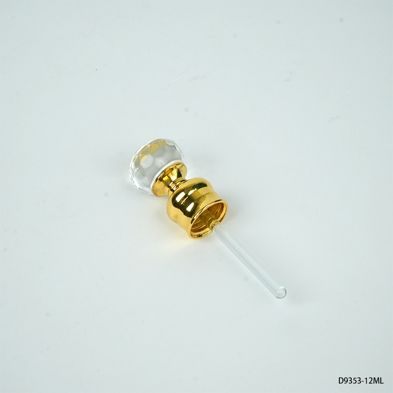5pcs Crystal Perfume Essential Oil Bottle 12ml D9353 5pcs كريستال عطر زجاجة الزيوت الأساسية 12 مل D9353