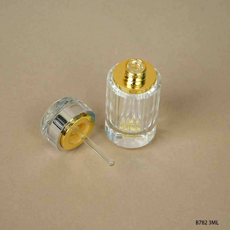 1pcs Crystal Perfume Essential Oil Bottle 3ml B782C 1pcs كريستال عطر زجاجة الزيوت الأساسية 3ml B782C