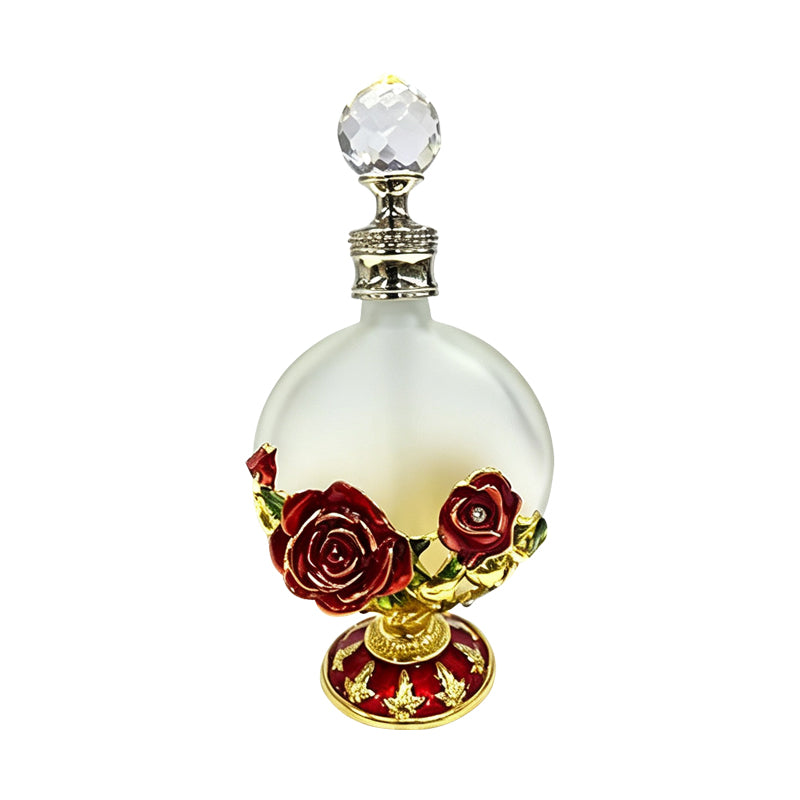 4pcs Crystal Perfume Essential Oil Bottle 30ml D9328 4pcs كريستال عطر زجاجة الزيوت الأساسية 30 مل D9328