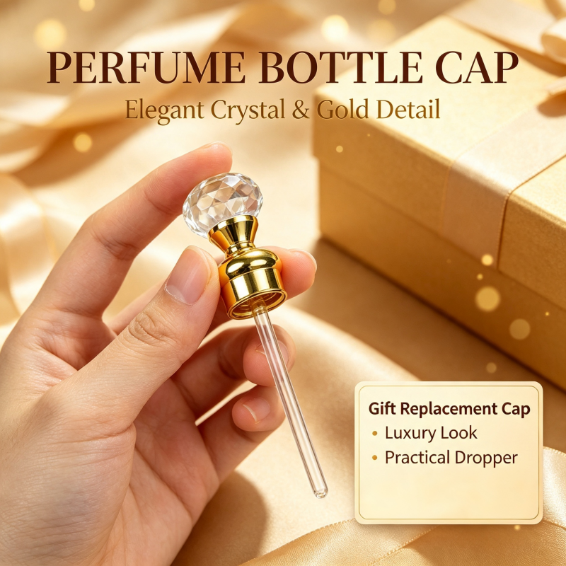 4pcs Crystal Perfume Essential Oil Bottle 30ml D9317 4pcs كريستال عطر زجاجة الزيوت الأساسية 30 مل D9317