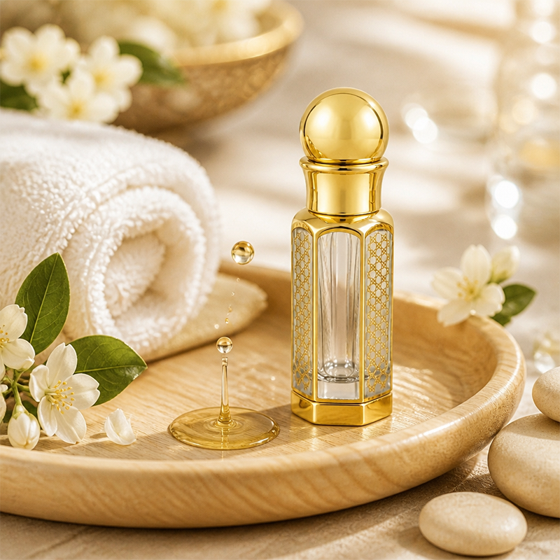 3pcs Crystal Perfume Essential Oil Bottle 3ml+6ml+12ml A181 3pcs زجاجة الزيوت العطر الكريستال 3ml + 6ml + 12ml A181