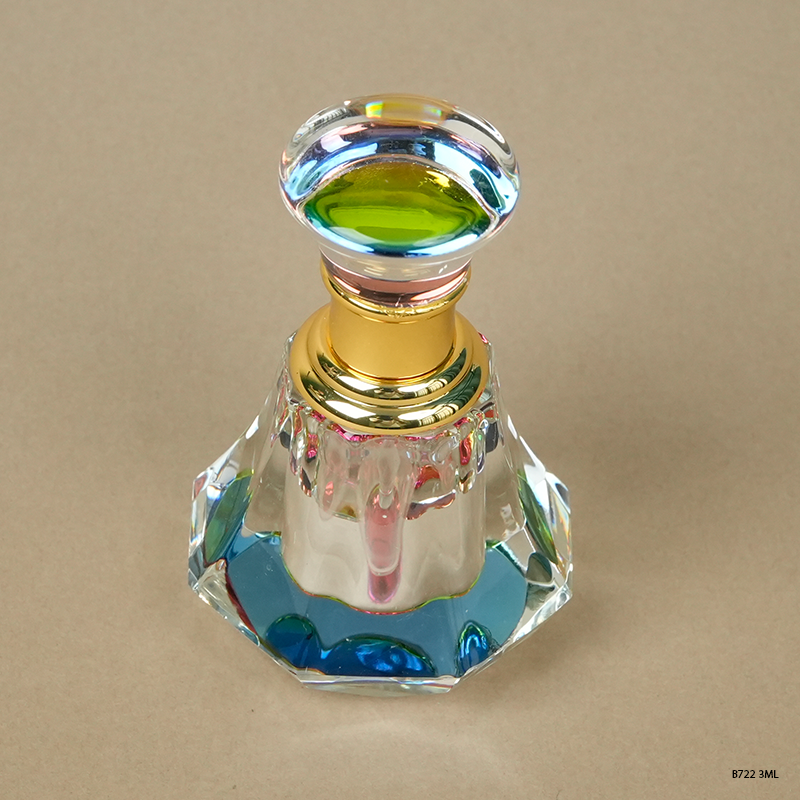 1pcs Crystal Perfume Essential Oil Bottle 3ml B722 1pcs كريستال عطر زجاجة الزيوت الأساسية 3ml B722