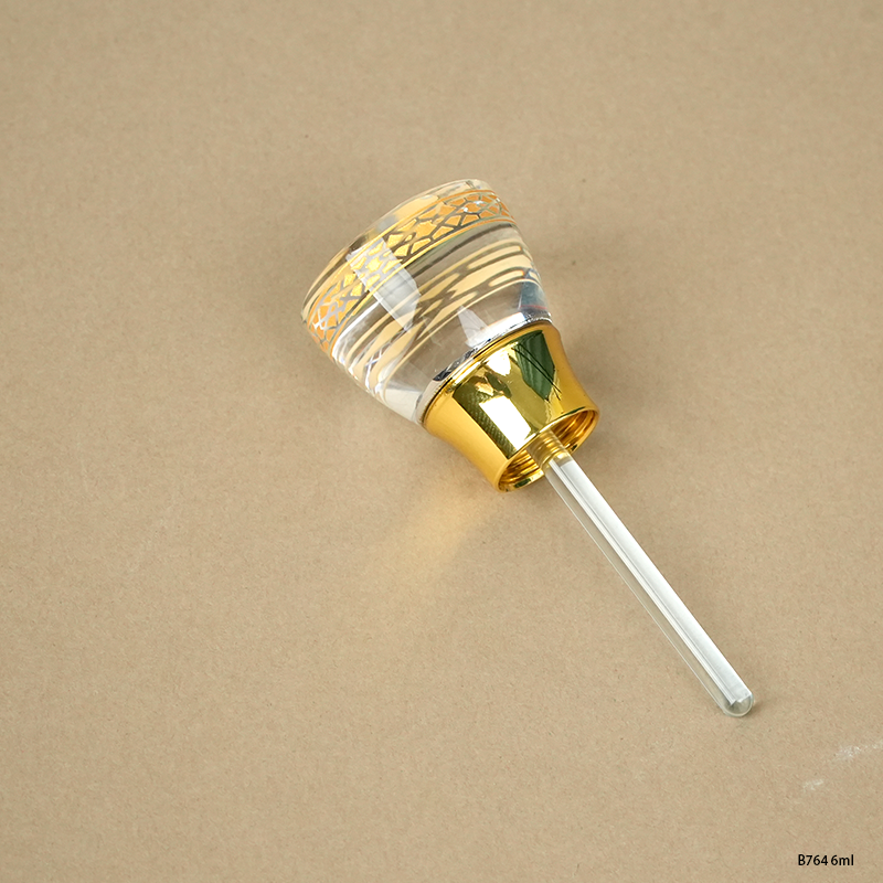 1pcs Crystal Perfume Essential Oil Bottle 6ml B764 1pcs كريستال عطر زجاجة الزيوت الأساسية 6ml B764
