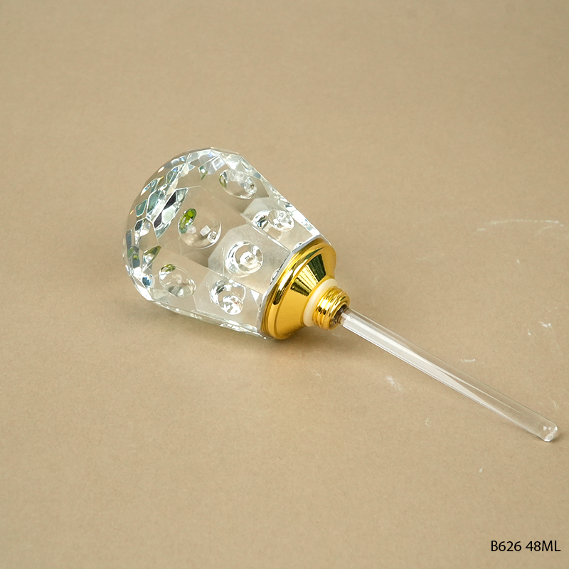 1pcs Crystal Perfume Essential Oil Bottle 48ml B626 1pcs كريستال عطر زجاجة الزيوت الأساسية 48 مل B626