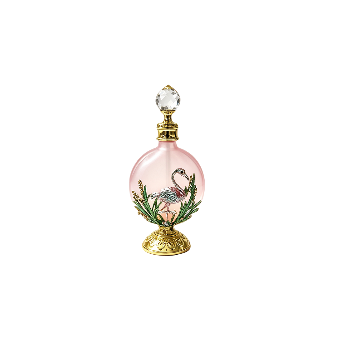 4pcs Crystal Perfume Essential Oil Bottle 30ml D9315 4pcs كريستال عطر زجاجة الزيوت الأساسية 30 مل D9315