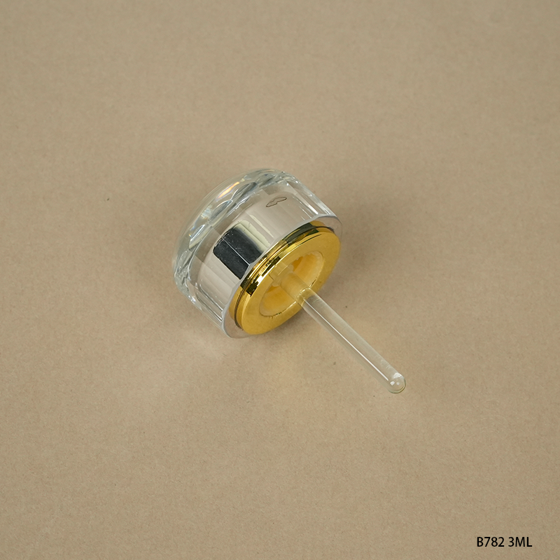 1pcs Crystal Perfume Essential Oil Bottle 3ml B782C 1pcs كريستال عطر زجاجة الزيوت الأساسية 3ml B782C