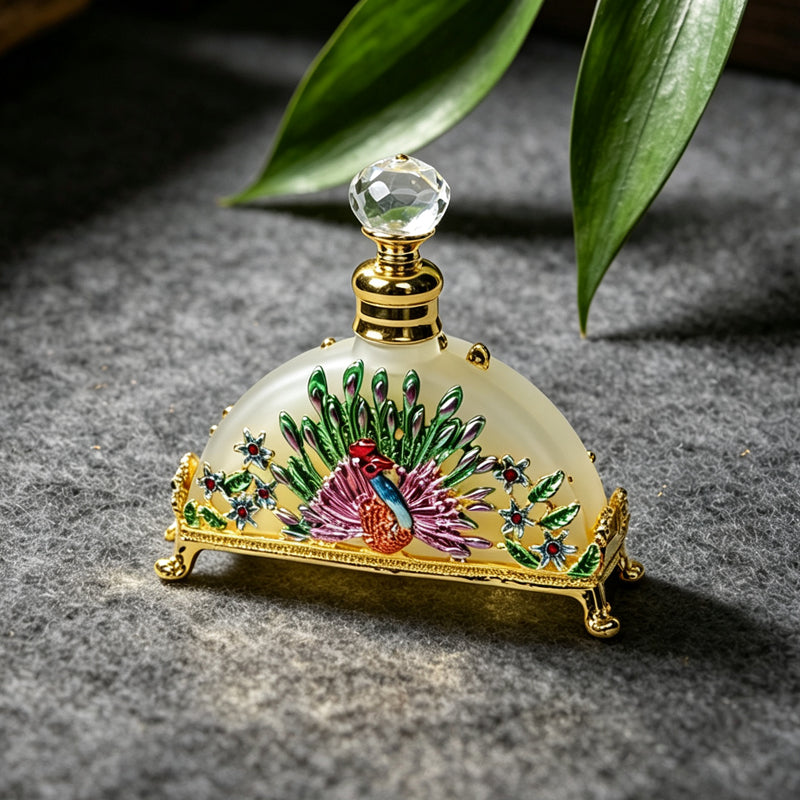 3pcs Crystal Perfume Essential Oil Bottle 20ml D9348 3pcs كريستال عطر زجاجة الزيوت العطرية 20 مل D9348