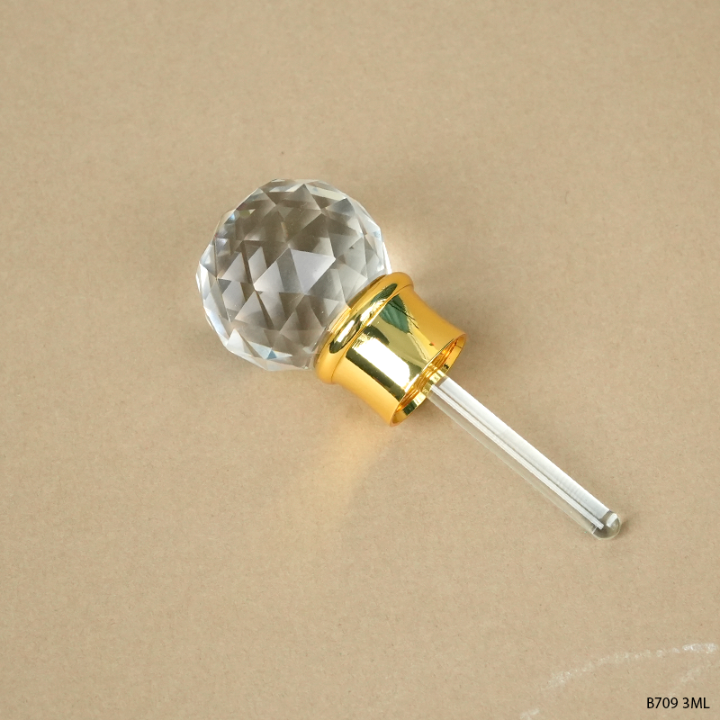 1pcs Crystal Perfume Essential Oil Bottle 3ml B709 1pcs كريستال عطر زجاجة الزيوت الأساسية 3ml B709