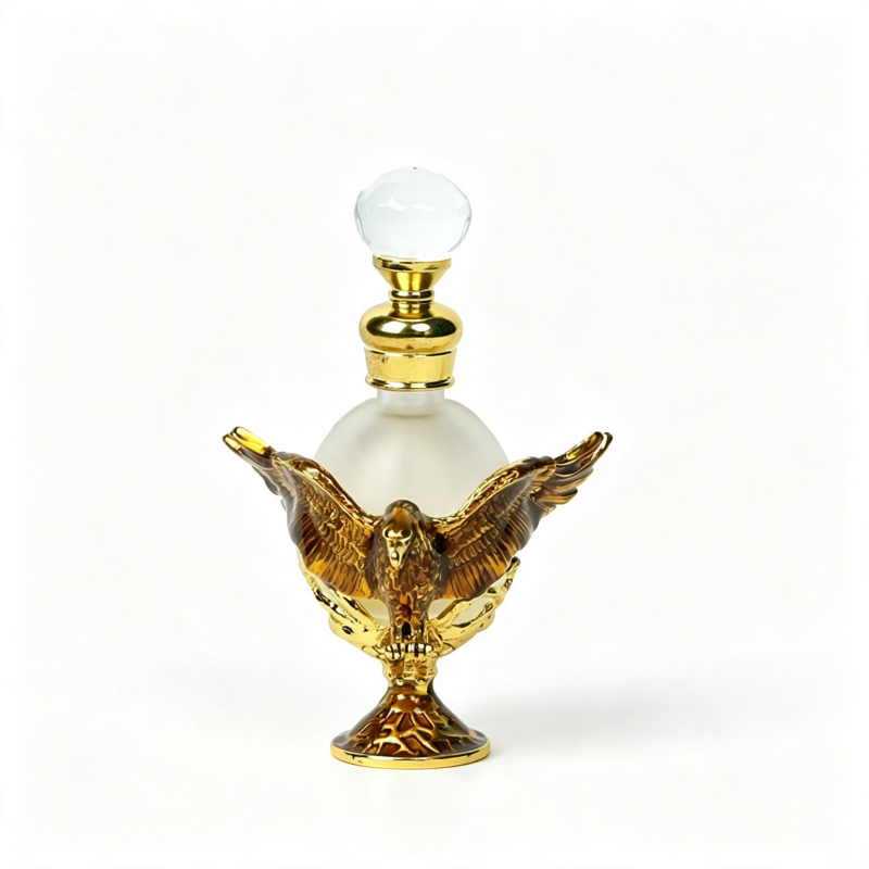 4pcs Crystal Perfume Essential Oil Bottle 30ml D9310 4pcs كريستال عطر زجاجة الزيوت الأساسية 30 مل D9310