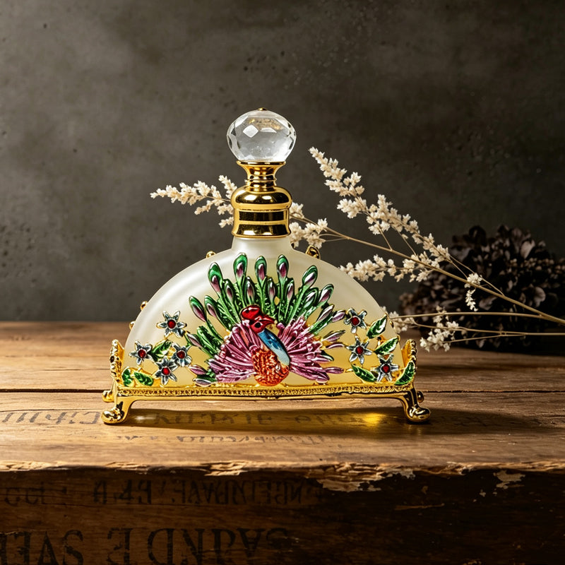 3pcs Crystal Perfume Essential Oil Bottle 20ml D9348  3pcs كريستال عطر زجاجة الزيوت العطرية 20 مل D9348