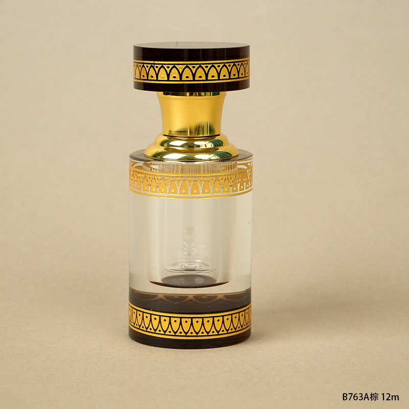 1pcs Crystal Perfume Essential Oil Bottle 12ml B763A   1pcs كريستال عطر زجاجة الزيوت الأساسية 12 مل B763A