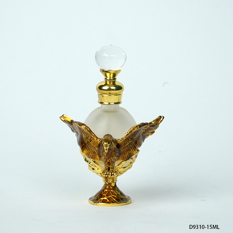 4pcs Crystal Perfume Essential Oil Bottle 30ml D9315   4pcs كريستال عطر زجاجة الزيوت الأساسية 30 مل D9315