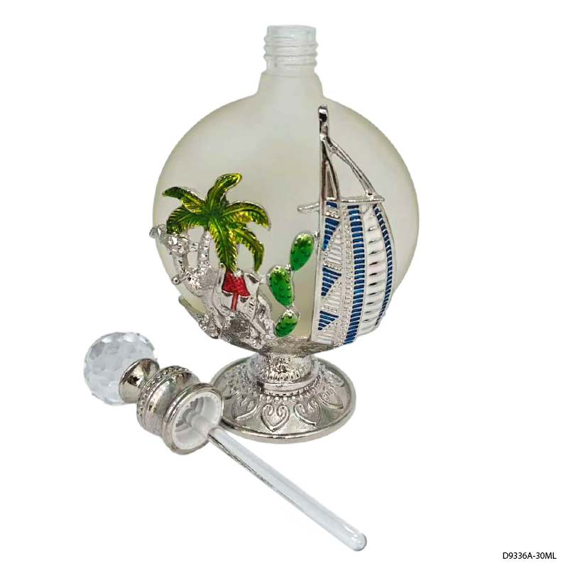 4pcs Crystal Perfume Essential Oil Bottle 30ml D9336A   4pcs كريستال عطر زجاجة الزيوت الأساسية 30 مل D9336A