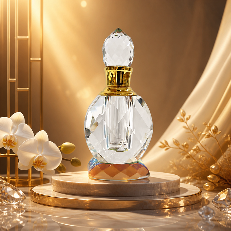 1pcs Crystal Perfume Essential Oil Bottle 3ml B737C   1pcs كريستال عطر زجاجة الزيوت الأساسية 3ml B737C
