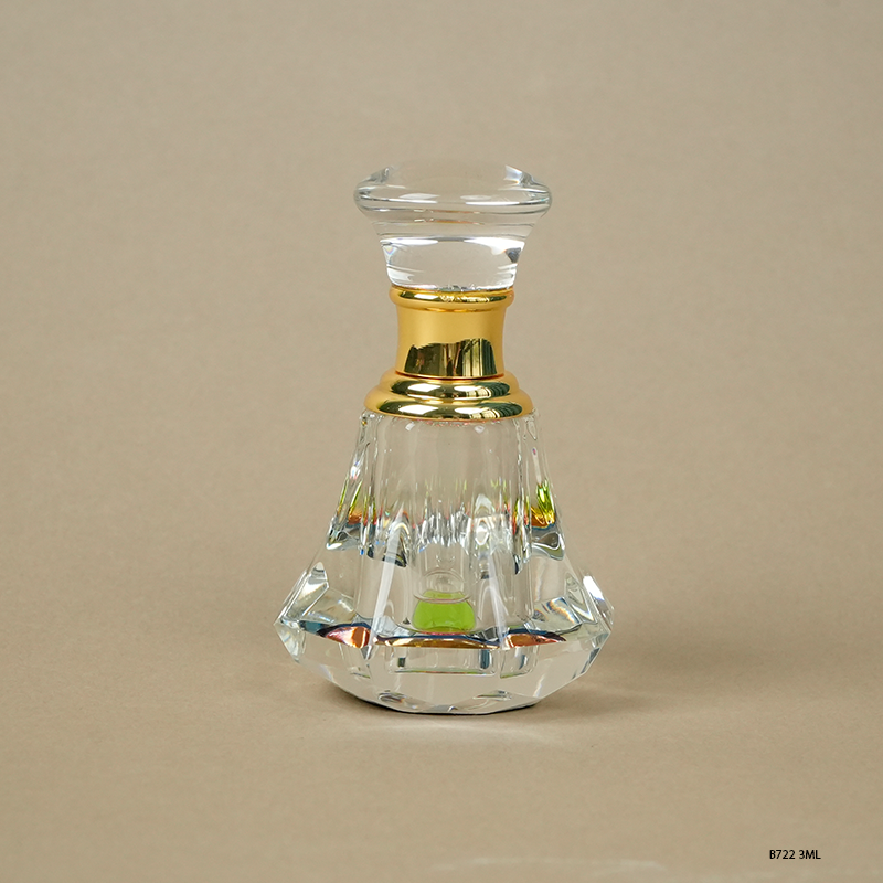 1pcs Crystal Perfume Essential Oil Bottle 3ml B722   1pcs كريستال عطر زجاجة الزيوت الأساسية 3ml B722