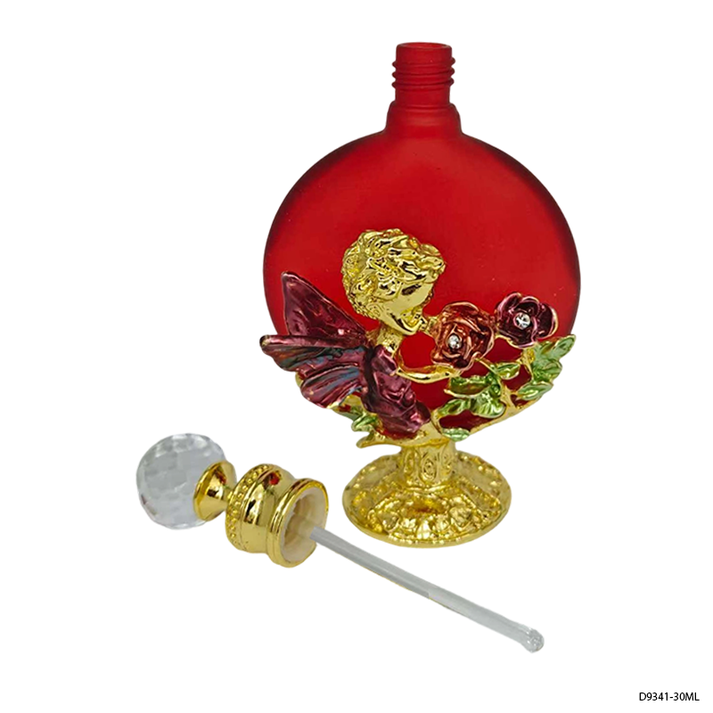 4pcs Crystal Perfume Essential Oil Bottle 30ml D9341   4pcs كريستال عطر زجاجة الزيوت الأساسية 30 مل D9341
