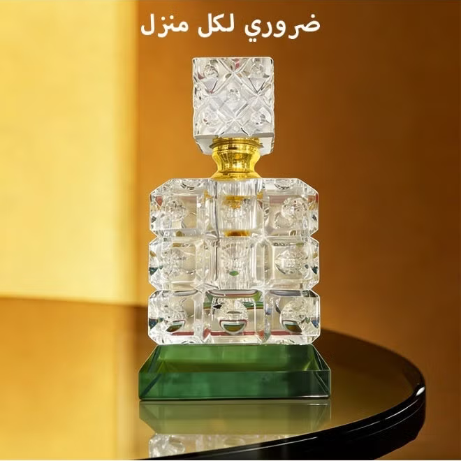 12ml empty crystal oil bottle, empty perfume oil bottle, refillable perfume oil bottle, 12ml oil bottle.