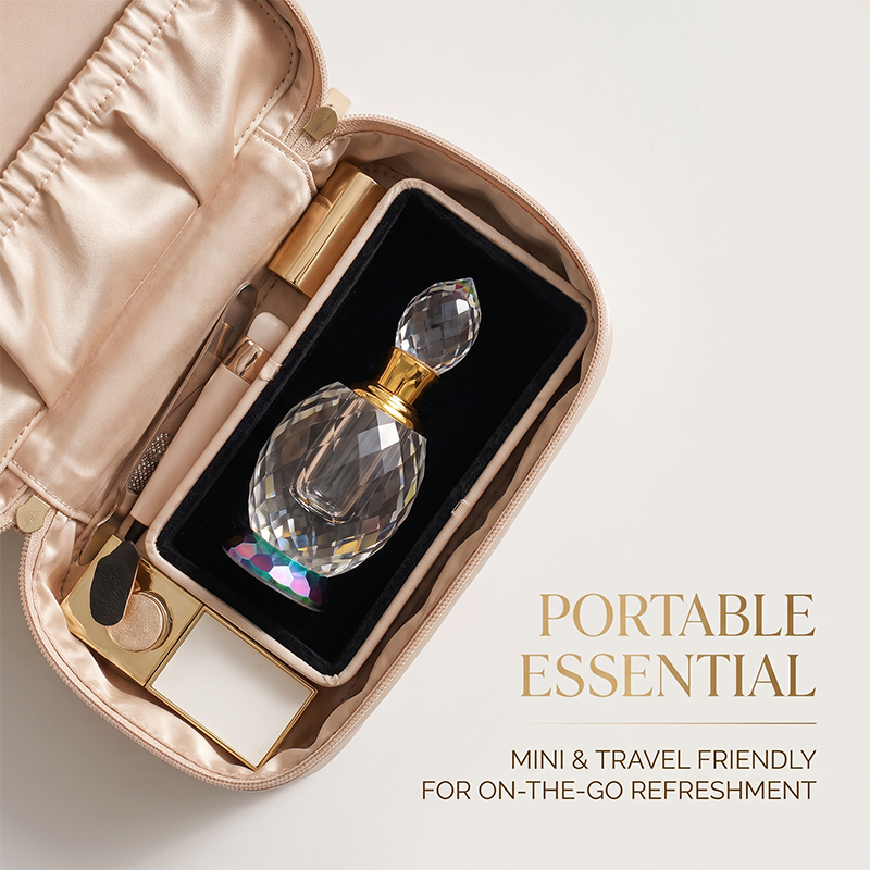1pcs Crystal Perfume Essential Oil Bottle 2size 6ml or 3ml B747  1pcs زجاجة الزيوت العطر الكريستال 2 حجم 6 مل أو 3 مل B747