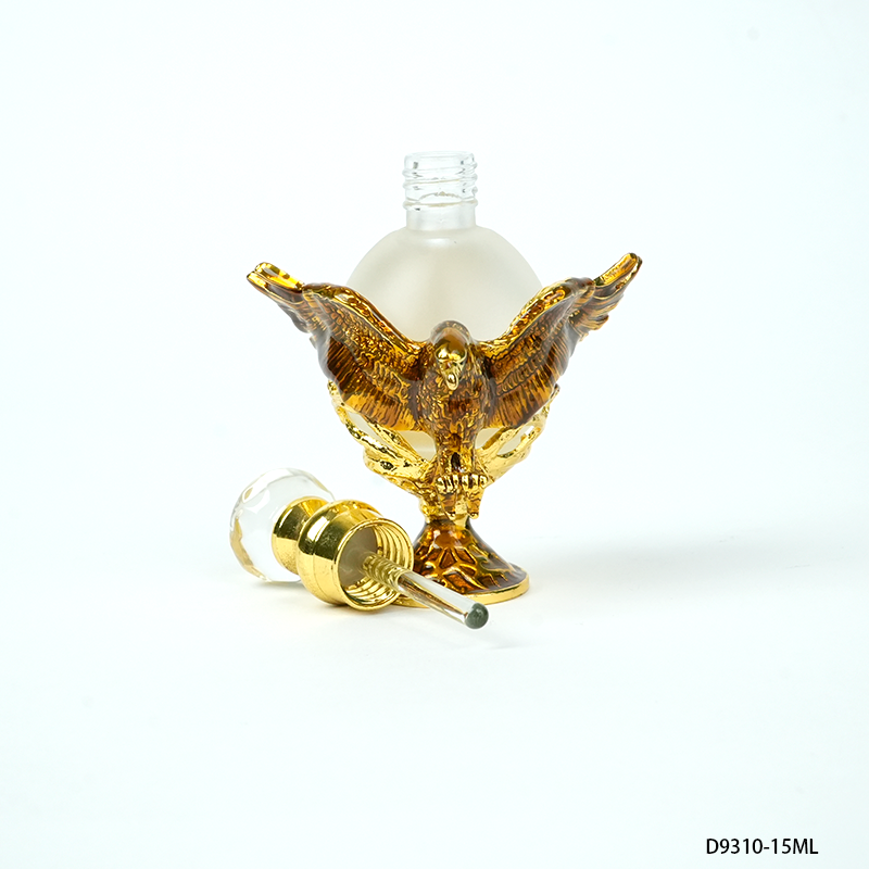 4pcs Crystal Perfume Essential Oil Bottle 30ml D9315   4pcs كريستال عطر زجاجة الزيوت الأساسية 30 مل D9315