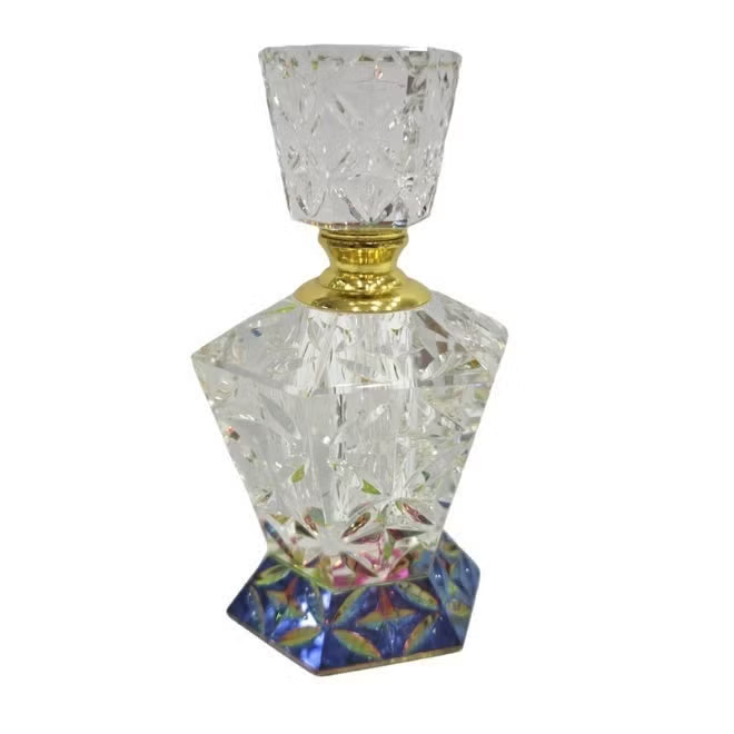 12ml empty crystal oil bottle, empty perfume oil bottle, refillable perfume oil bottle, 12ml oil bottle.