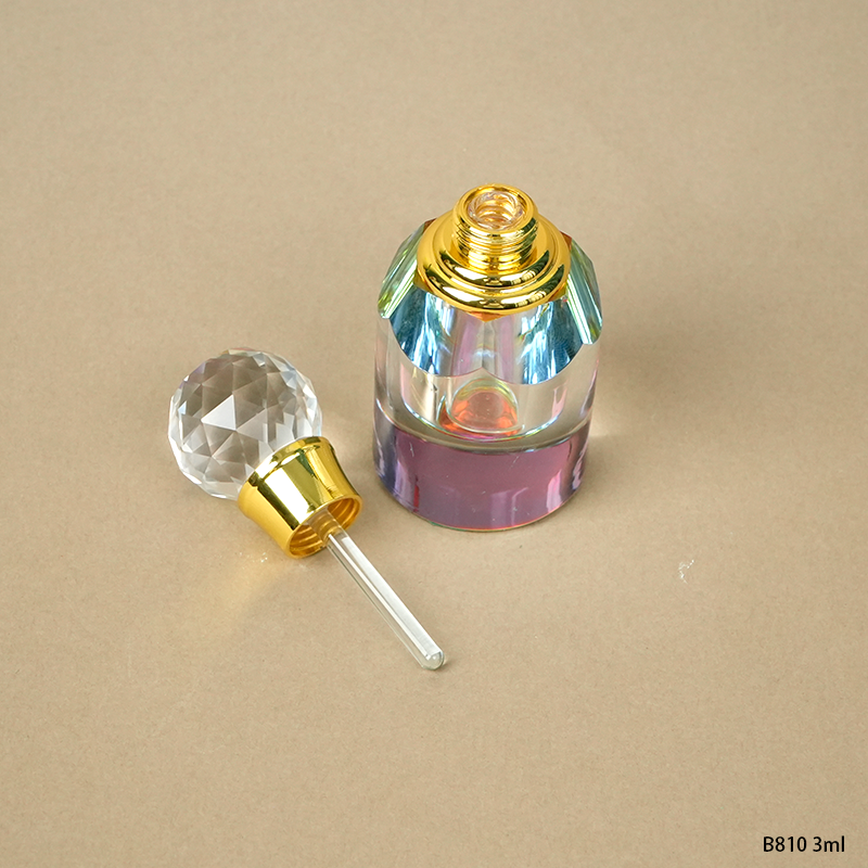 1pcs Crystal Perfume Essential Oil Bottle 3ml B810   1pcs كريستال عطر زجاجة الزيوت الأساسية 3ml B810