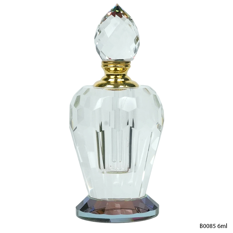 1pcs Crystal Perfume Essential Oil Bottle 6ml B0085 1 قطعة زجاجة عطر زيت أساسي بلوري 6 مل B0085
