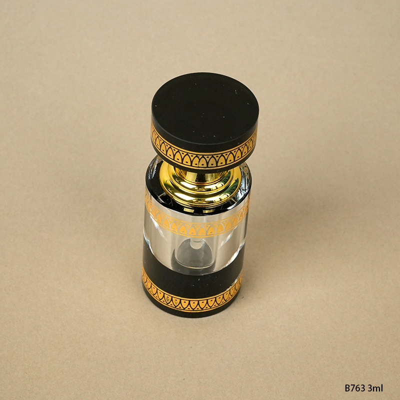 1pcs Crystal Perfume Essential Oil Bottle 3ml B763C  1pcs كريستال عطر زجاجة الزيوت الأساسية 3ml B763C