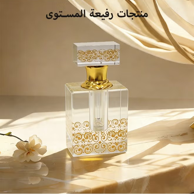 3ml empty crystal oil bottle, empty perfume oil bottle, refillable perfume oil bottle, 3ml oil bottle.