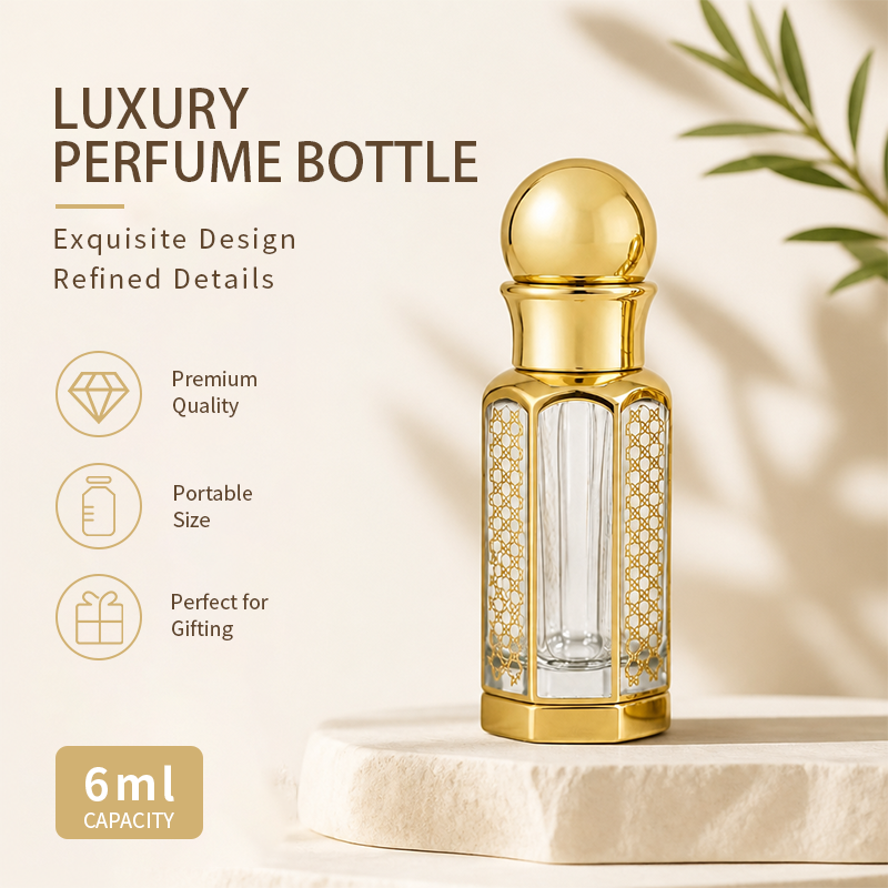 3pcs Crystal Perfume Essential Oil Bottle 3ml+6ml+12ml A181   3pcs زجاجة الزيوت العطر الكريستال 3ml + 6ml + 12ml A181