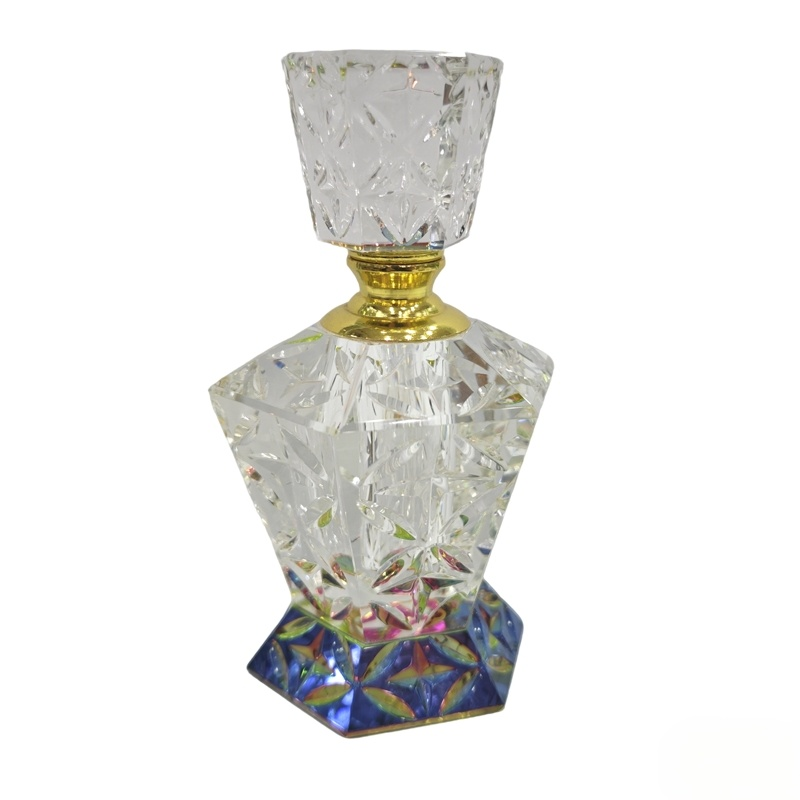 12ml empty crystal oil bottle, empty perfume oil bottle, refillable perfume oil bottle, 12ml oil bottle.
